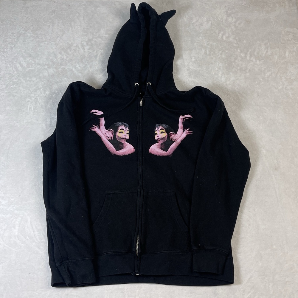 Melanie Martinez Portals Two Fairies Unisex Adult Black Hoodie Size XL